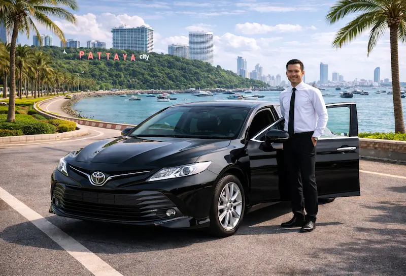 Rent a car with driver in Pattaya